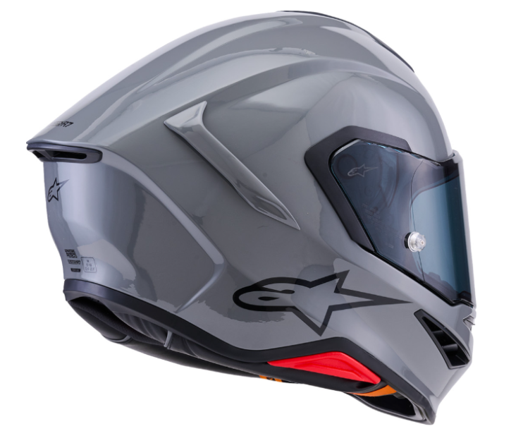 Alpinestars S-R7 Gray Glossy Medium Helmet