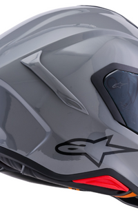 Alpinestars S-R7 Gray Glossy Large Helmet
