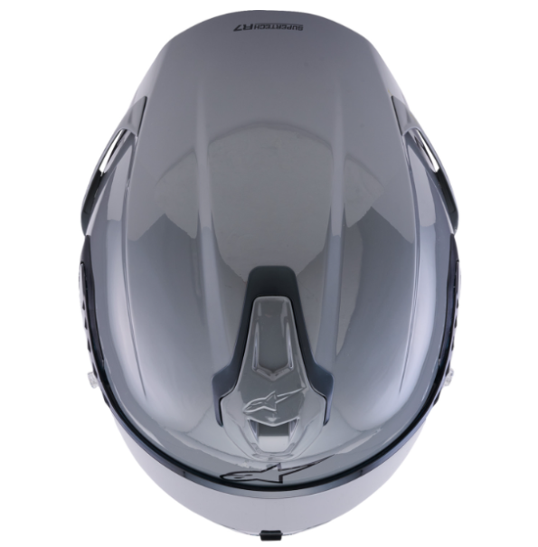 Alpinestars S-R7 Gray Glossy Medium Helmet