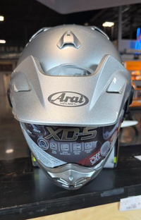 Arai XD-5 Aluminum Silver XL Helmet
