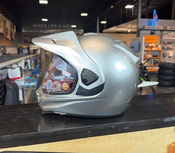 Arai XD-5 Aluminum Silver XL Helmet