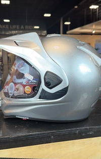 Arai XD-5 Aluminum Silver XL Helmet
