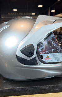 Arai XD-5 Aluminum Silver XL Helmet
