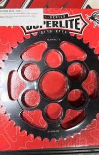 Superlite Ducati Sprocket 520 Steel OEM Style Rear 45 tooth
