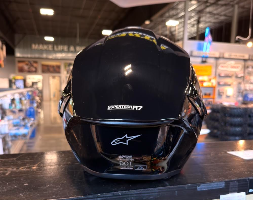 Alpinestars S-R7 Black Glossy Medium Helmet