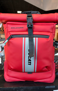Ducati D-Piquadro Roll Backpack Red 987801901
