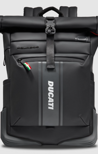 Ducati D-Piquadro Roll Backpack Black 987801900
