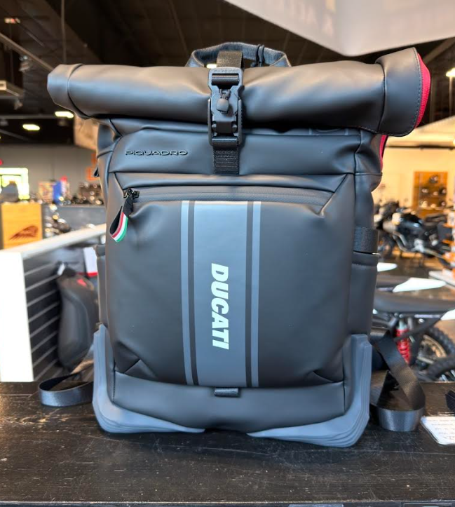 Ducati D-Piquadro Roll Backpack Black 987801900