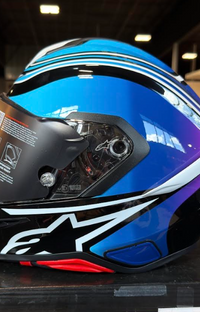 Alpinestars S-R7 Zeal Blue Medium Helmet
