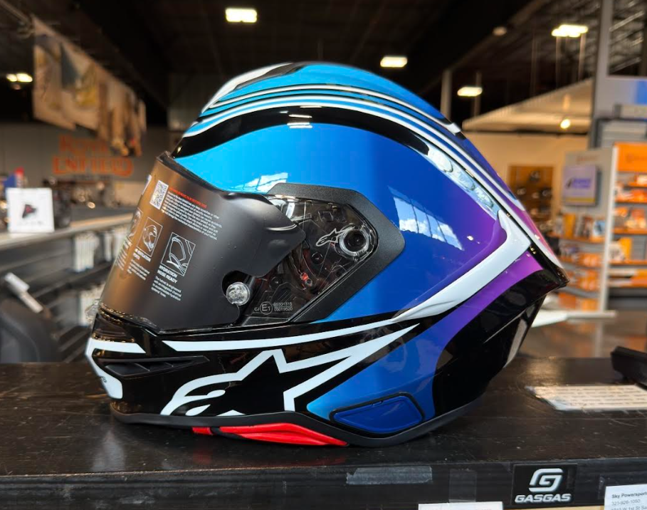 Alpinestars S-R7 Zeal Blue Medium Helmet