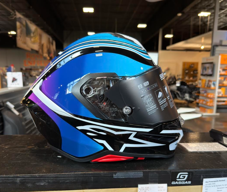 Alpinestars S-R7 Zeal Blue Medium Helmet
