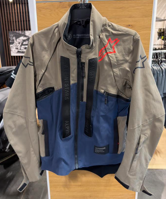 Alpinestars Techdura Brown Navy Small Jacket