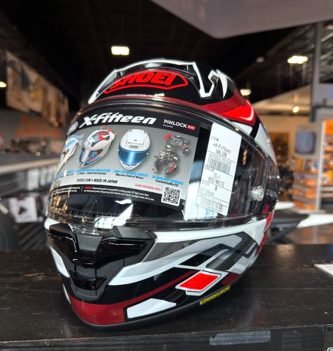 Shoei X-15 Valion White Large Helmet