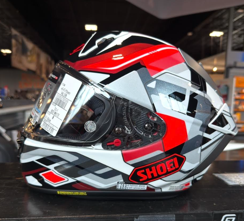 Shoei X-15 Valion White Large Helmet