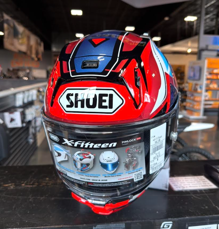 Shoei X-15 Valion Red Large Helmet