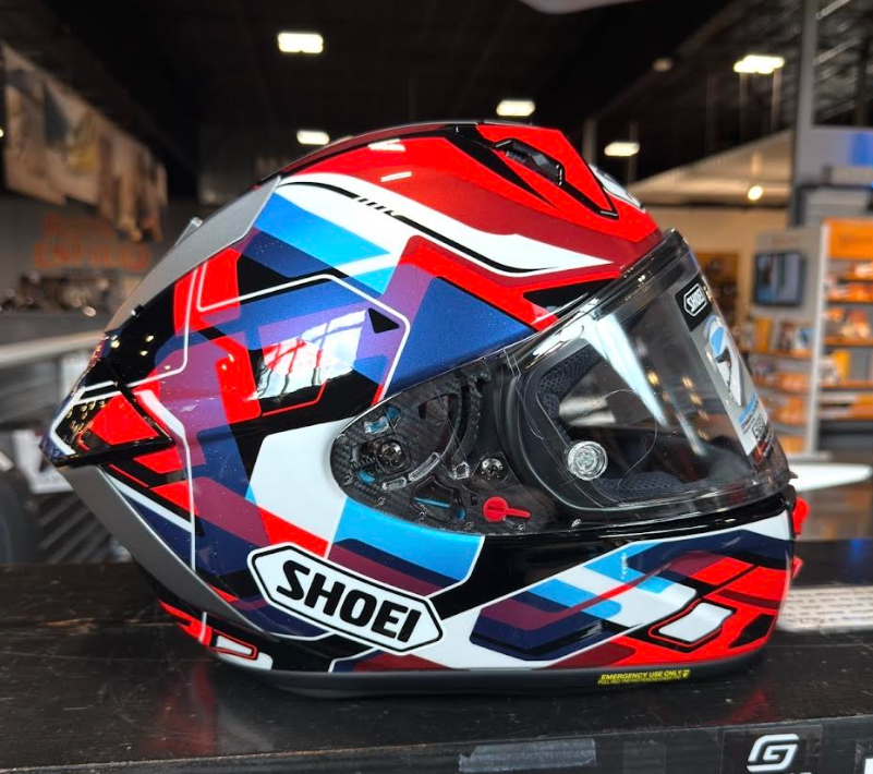 Shoei X-15 Valion Red Large Helmet