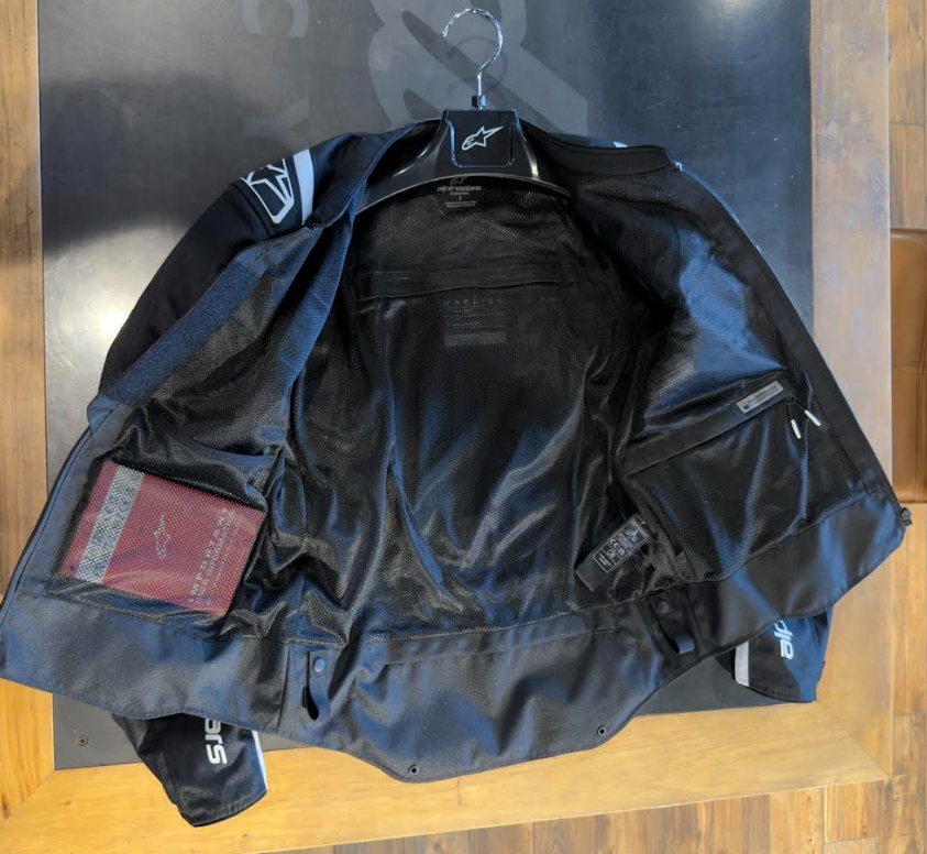 Alpinestars T-SPS Air V2 Black White Small Jacket