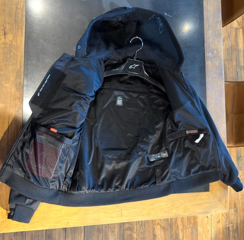 Alpinestars Chrome SuperAirflow Black White 2XL Hoody