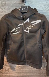 Alpinestars Chrome SuperAirflow Black White 2XL Hoody
