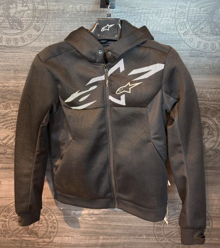 Alpinestars Chrome SuperAirflow Black White Large Hoody