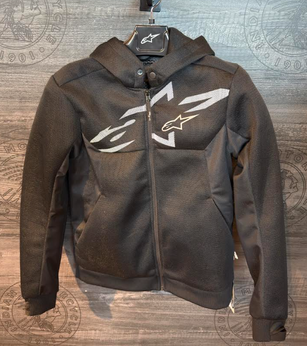Alpinestars Chrome SuperAirflow Black White 2XL Hoody