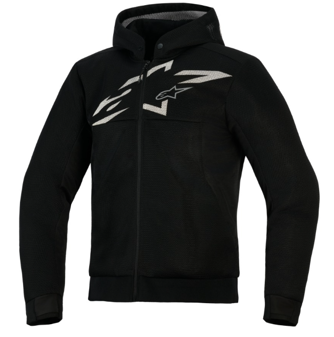 Alpinestars Chrome SuperAirflow Black White 2XL Hoody