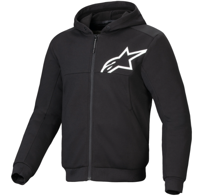 Alpinestars Chrome V2 Sport Black White 2XL Hoody