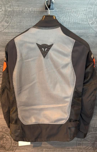 Dainese Air Fast Tex Jacket Size 54 Black and Fluorescent Red New

