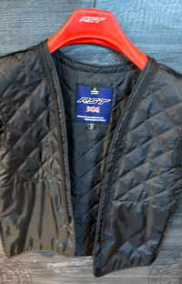 RST S1 CE Motorcycle Jacket Large Black Grey Red Textile New
