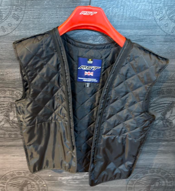 RST S1 CE Motorcycle Jacket Large Black Grey Red Textile New