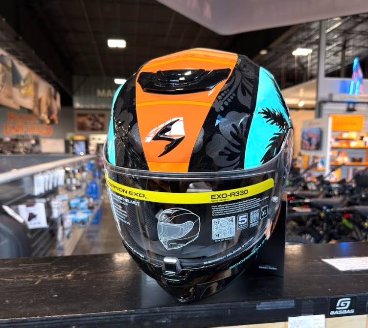 New Scorpion EXO-R330 Tubbs Helmet Size XL