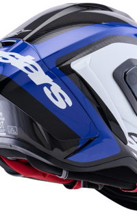 NEW Alpinestars Supertech R10 Arius Carbon Blue White Small Helmet
