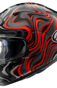 NEW Arai Contour-X Swirl Red Black Large Helmet
