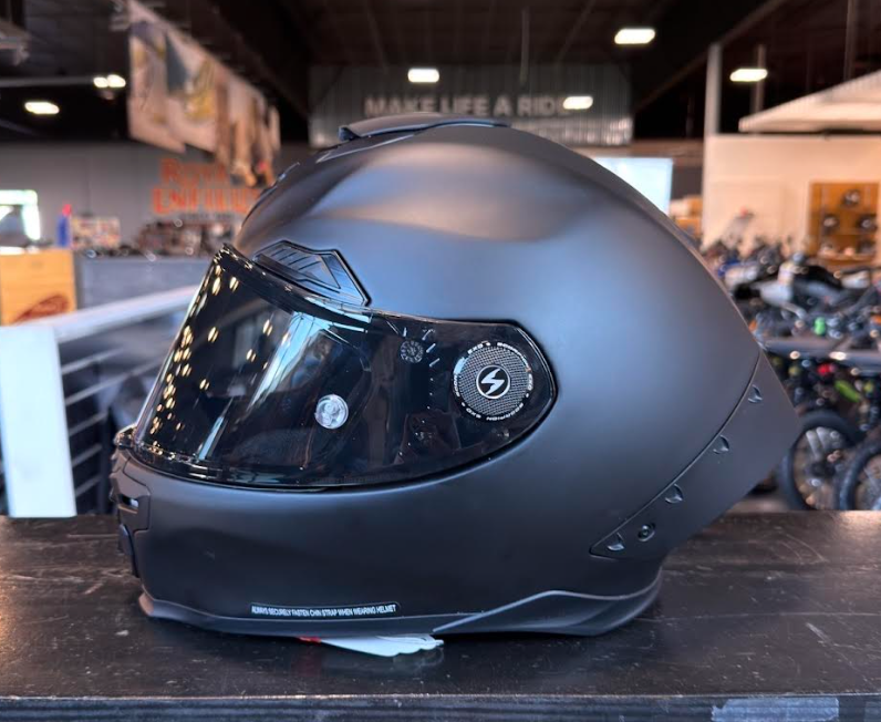 NEW Scorpion EXO Warp Apex Matte Black XL Helmet