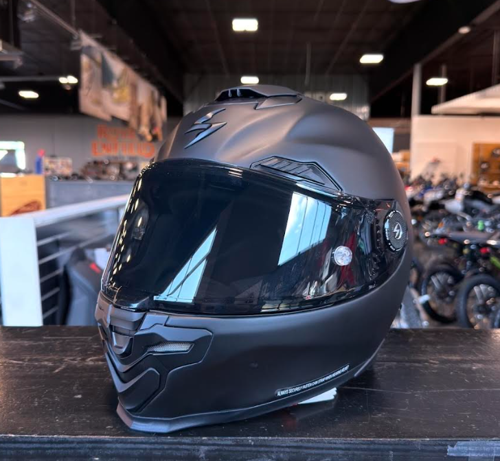 NEW Scorpion EXO Warp Apex Matte Black XL Helmet