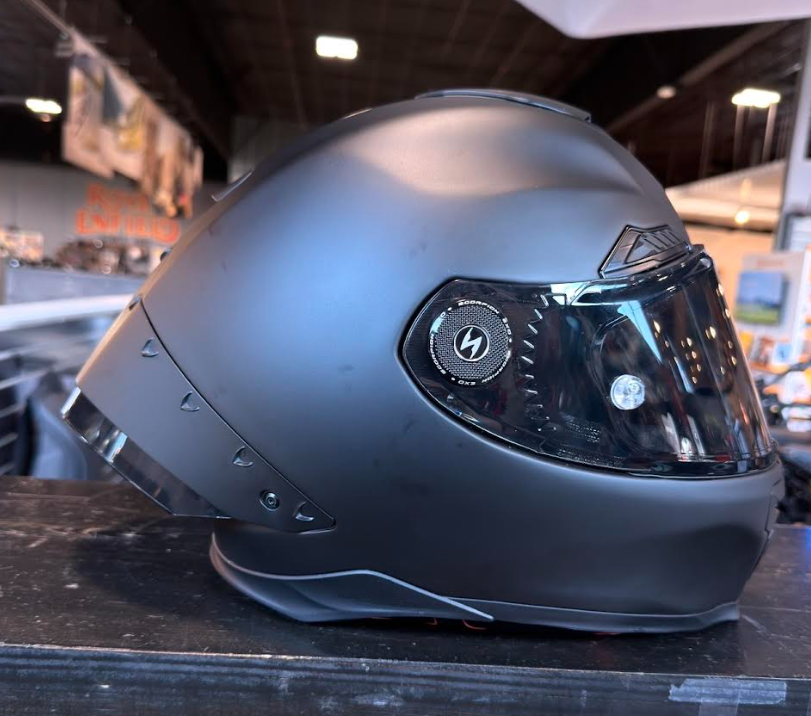 NEW Scorpion EXO Warp Apex Matte Black Large Helmet