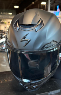 NEW Scorpion EXO Warp Apex Matte Black XL Helmet
