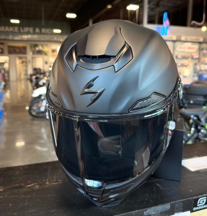 NEW Scorpion EXO Warp Apex Matte Black XL Helmet