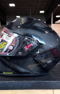 NEW KYT KX-1 Race GP Glossy Carbon XL Helmet
