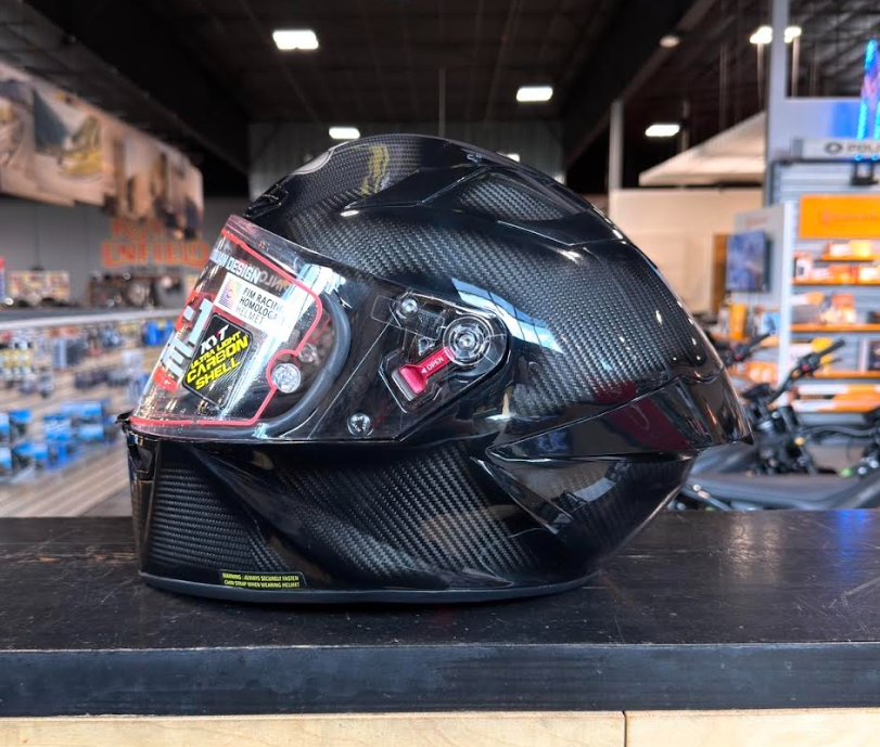 NEW KYT KX-1 Race GP Glossy Carbon XL Helmet