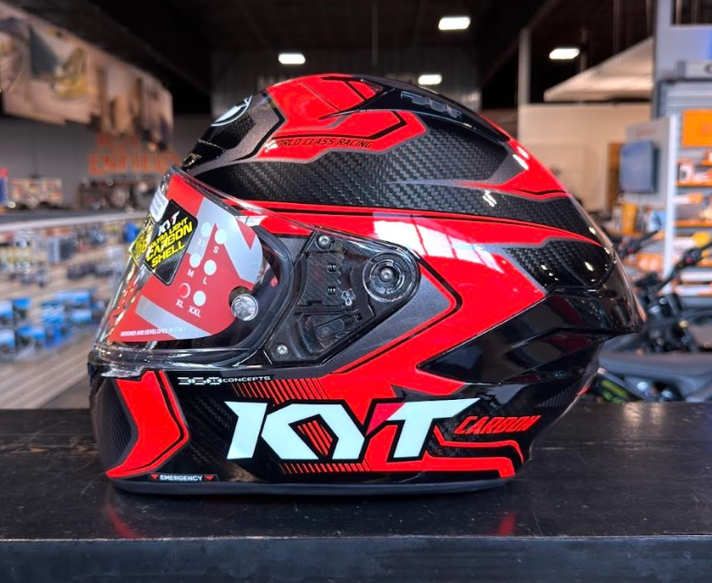 NEW KYT NZ-Race Carbon Competition Red Large Helmet