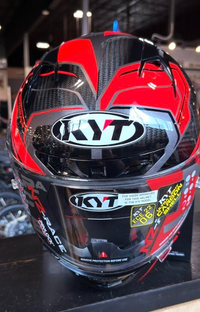 NEW KYT NZ-Race Carbon Competition Red Large Helmet
