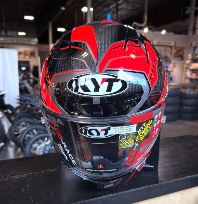 NEW KYT NZ-Race Carbon Competition Red Large Helmet