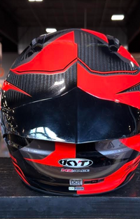 NEW KYT NZ-Race Carbon Competition Red Large Helmet
