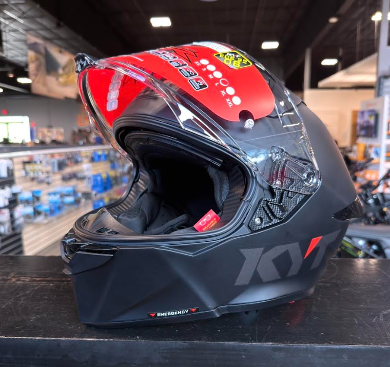 NEW KYT R2R Solid Matte Black Medium Helmet