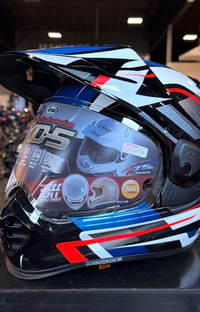 NEW Arai XD-5 Discovery Blue XL Helmet
