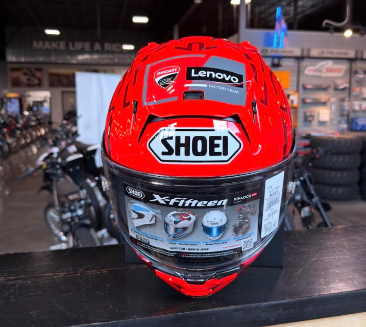 NEW Shoei Ducati X-15 Marquez 9 Large Helmet