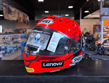 NEW Shoei Ducati X-15 Marquez 9 Medium Helmet