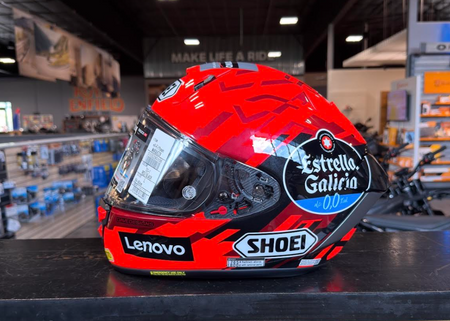 NEW Shoei Ducati X-15 Marquez 9 Medium Helmet