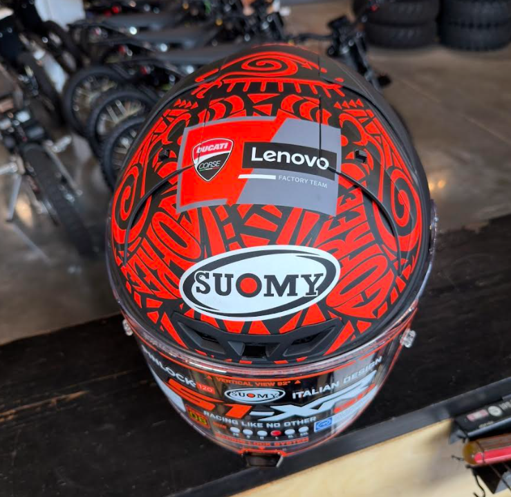 NEW Ducati Suomy S1-XR GP Bagnaia Replica 25 XL Helmet